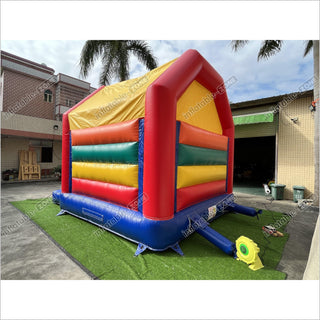 Inflatable Colorful Bounce House Jumping Bouncer Price Best Bouncy Castle For Kids Party