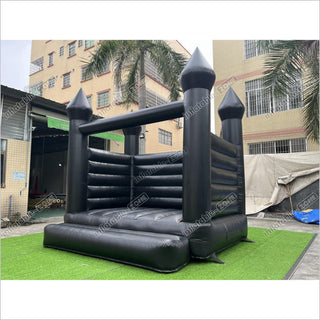 Black Bounce House Castle Jumper Moon Bounce House Coolest Jumping Castle