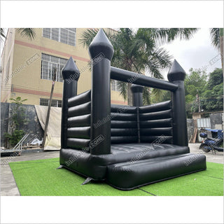 Black Bounce House Castle Jumper Moon Bounce House Coolest Jumping Castle