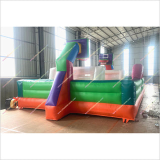 Inflatable Basketball Court Fun Team Building Activities Basketball Field Football Arena Near Me Inflatables Games - Inflatable-Zone