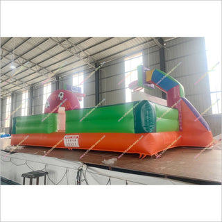 Inflatable Basketball Court Fun Team Building Activities Basketball Field Football Arena Near Me Inflatables Games - Inflatable-Zone