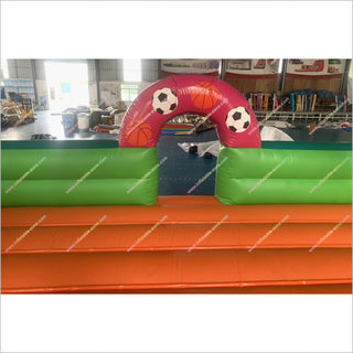 Inflatable Basketball Court Fun Team Building Activities Basketball Field Football Arena Near Me Inflatables Games - Inflatable-Zone