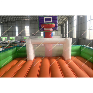 Inflatable Basketball Court Fun Team Building Activities Basketball Field Football Arena Near Me Inflatables Games - Inflatable-Zone