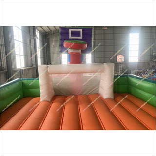 Inflatable Basketball Court Fun Team Building Activities Basketball Field Football Arena Near Me Inflatables Games - Inflatable-Zone