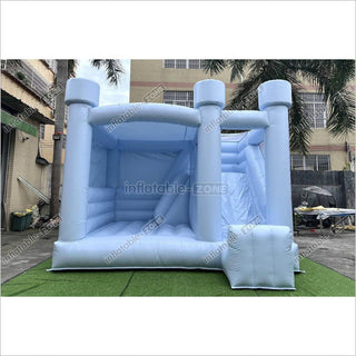 Outdoor Inflatable Bounce House Combo Inflatable Bouncer Wedding Jumping Castle With Slide For Backyard