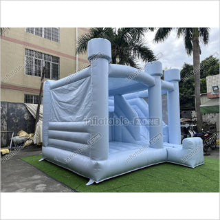 Outdoor Inflatable Bounce House Combo Inflatable Bouncer Wedding Jumping Castle With Slide For Backyard