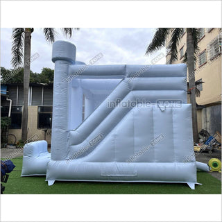 Outdoor Inflatable Bounce House Combo Inflatable Bouncer Wedding Jumping Castle With Slide For Backyard