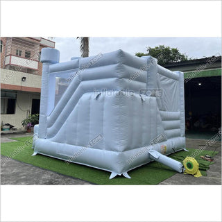 Outdoor Inflatable Bounce House Combo Inflatable Bouncer Wedding Jumping Castle With Slide For Backyard