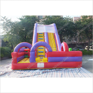 Outdoor Giant Inflatable Slide Sports Game Inflatable Children Amusement Playground Inflatable Bounce Slide