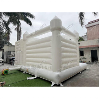 Outdoor Large White Inflatable Bouncer Jumping Slide Bouncy Castle With Ball Pit Combo Bounce House Party