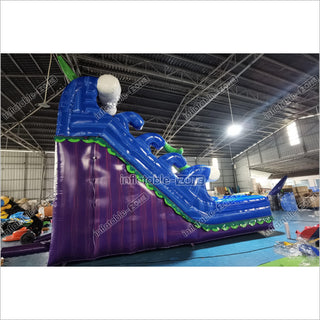 Giant Inflatable Dry Slide Blow Up Party Sports Games Inflatable Jumping Bouncer Slide