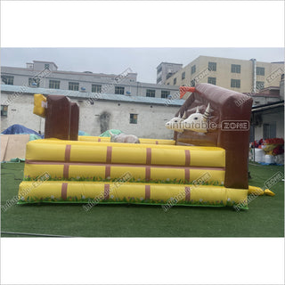 Inflatable Sports Games Hire Rodeo Bull Inflatable Electronic Bull Mechanical Bull Ride For Sale