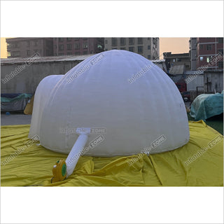 Commercial Inflatable Club With LED Lights Inflatable Igloo Dome Party Tent For Outdoor Advertising Event