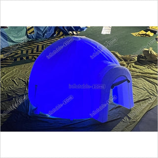 Commercial Inflatable Club With LED Lights Inflatable Igloo Dome Party Tent For Outdoor Advertising Event