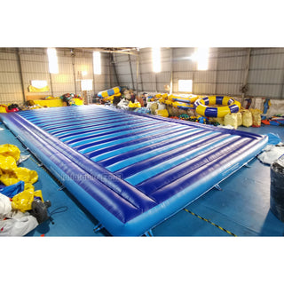 Large PVC Tarpaulin Inflatable Jumping Pad Bouncer Kids Playground Equipment For Jumping Mat Gamme