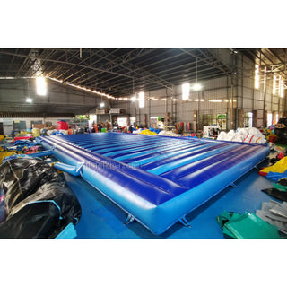 Large PVC Tarpaulin Inflatable Jumping Pad Bouncer Kids Playground Equipment For Jumping Mat Gamme