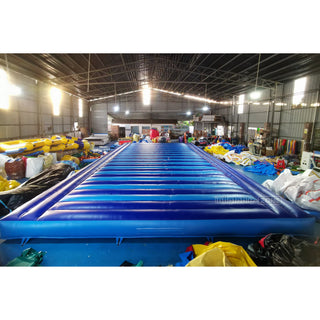 Large PVC Tarpaulin Inflatable Jumping Pad Bouncer Kids Playground Equipment For Jumping Mat Gamme