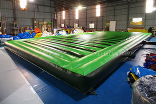 Large PVC Tarpaulin Inflatable Jump Pad Bouncer Indoor Or Outdoor Kids Playground Equipment For Jumping