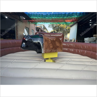 Commercial Inflatable Bull Mat Crazy Rodeo Bull Fight Inflatable Mechanical Bull Ride Sports Game