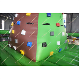 Amusement Park Games Inflatable Monkey Climbing Wall Near Me Tower Rock Mountain Wall Climbing - Inflatable-Zone