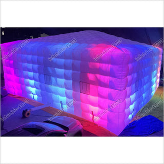 Inflatable Nightclub Giant Inflatable Air Tent With LED Lights For Wedding Party Event