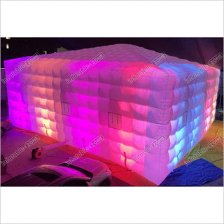 Inflatable Nightclub Giant Inflatable Air Tent With LED Lights For Wedding Party Event