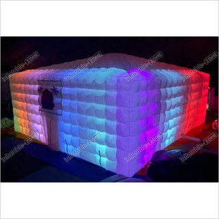 Inflatable Nightclub Giant Inflatable Air Tent With LED Lights For Wedding Party Event