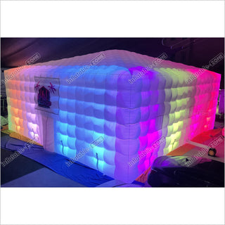 Inflatable Nightclub Giant Inflatable Air Tent With LED Lights For Wedding Party Event