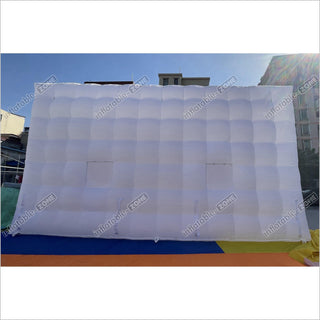 White Inflatable Night Club Disco Outdoor Inflatable Nightclub White Large Inflatable Party Tent With LED Lights