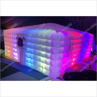 Inflatable Nightclub Giant Inflatable Air Tent With LED Lights For Wedding Party Event