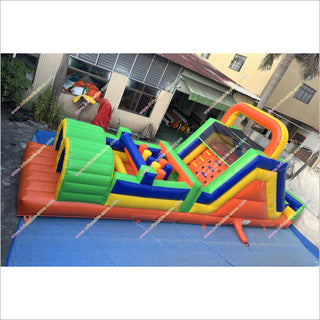 Inflatable Obstacle Course Rentals Near Me Gametime Playground Equipment Adult Blow Up Obstacle Course Sport Arena - Inflatable-Zone