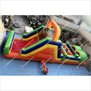 Inflatable Obstacle Course Rentals Near Me Gametime Playground Equipment Adult Blow Up Obstacle Course Sport Arena - Inflatable-Zone