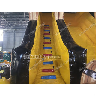 Large Commercial Inflatable Pirate Ship Slide Jumping Castle Bouncy Inflatable Slide For Adults And Kids