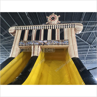 Large Commercial Inflatable Pirate Ship Slide Jumping Castle Bouncy Inflatable Slide For Adults And Kids