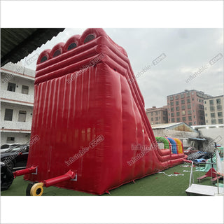 Large Outdoor Water Slide Jumping Castle Inflatable Pool Obstacle Water Slides For Kids