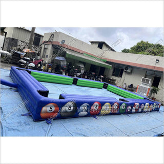 Attractive Inflatable Pool Table Arena Snooker Ball Game Soccer Billiards Inflatable Pool Football