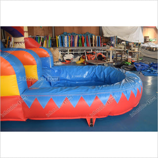 Best Inflatable Rainbow Water Slides And Pool Commercial Palm Tree Inflatable Water Slide For Party