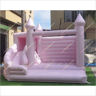 Inflatable Slide And Bounce House Combo Soft Toys Big Bouncy Castle With Slide Bouncer For Rent Near Me