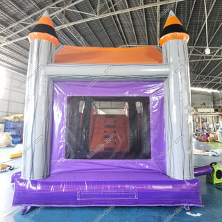 Inflatable Slide And Bounce House Combo For Sale Spooky Halloween Inflatable Bouncy Castle With Slide Hire