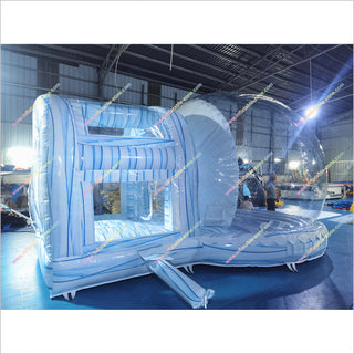 Inflatable Snow Globes Custom Backdrop Printing Inflatable Yard Snow Globe Photo Booth For Birthday Party