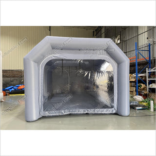 Inflatable Spray Booth Large Mobile Inflatable Car Tent Portable Automotive Painting Tent