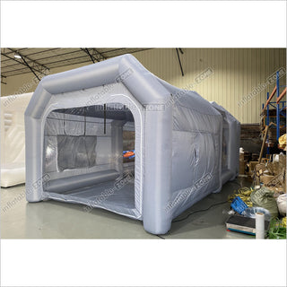 Inflatable Spray Booth Large Mobile Inflatable Car Tent Portable Automotive Painting Tent