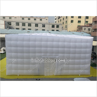 Giant White Wedding Inflatable Cube Tent Large Party Inflatable Tent House For Outdoor