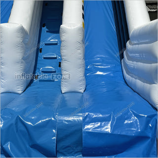 Inflatable Titanic Waterslide Splash Dual Lane Center Climb Best Backyard Water Slide Inflatable Bounce Pool