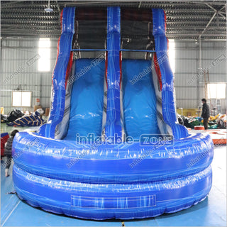 Large Inflatable Water Slide Obstacle Course Birthday Party Jump Near Me With Pool