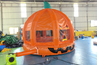 Blow Up Jack O Lantern Inflatable Bounce House Near Me Pumpkin Halloween Soft Play Hire Starting A Bounce House Business