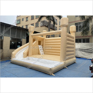 Jumping Castle Water Slide Combo Wedding Bounce House Inflatable Party For Adults And Kids