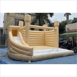 Jumping Castle Water Slide Combo Wedding Bounce House Inflatable Party For Adults And Kids