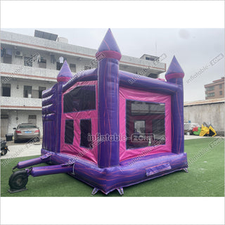 Best Outdoor Inflatable Bouncers Jumping Castle With Slide Combo Inflatable Backyard Bounce House