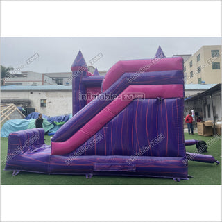 Best Outdoor Inflatable Bouncers Jumping Castle With Slide Combo Inflatable Backyard Bounce House